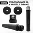 Саундмодератор STEEL Pegasus IWR XL + ДТК .338 3/4х24  Фото 2